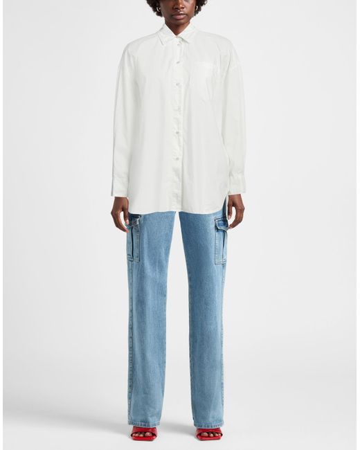Mason's White Shirt Cotton