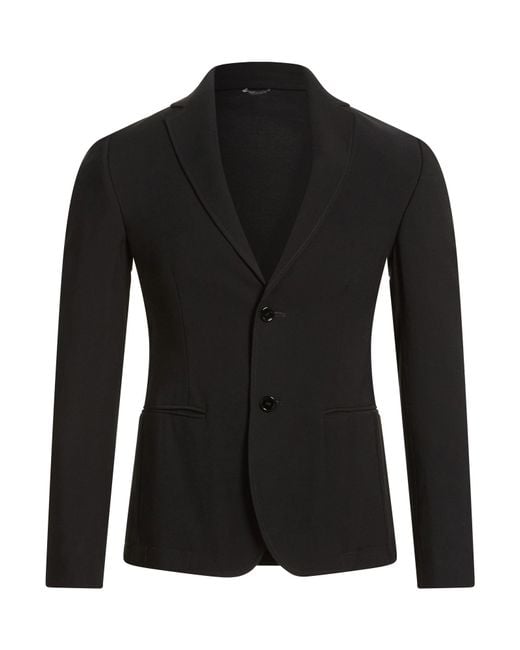 Daniele Alessandrini Black Blazer for men