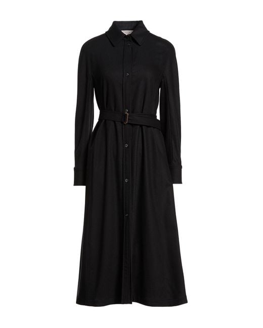 Agnona Black Midi Dress