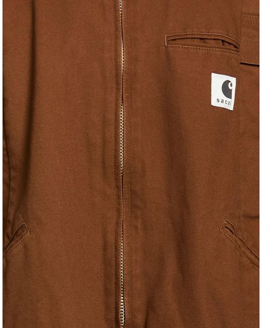 Sacai Brown Jacket for men