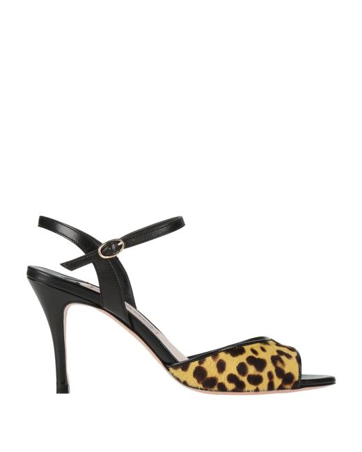 Roberto Festa Metallic Sandals