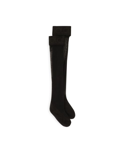 Dolce & Gabbana Black Socken & Strumpfhosen
