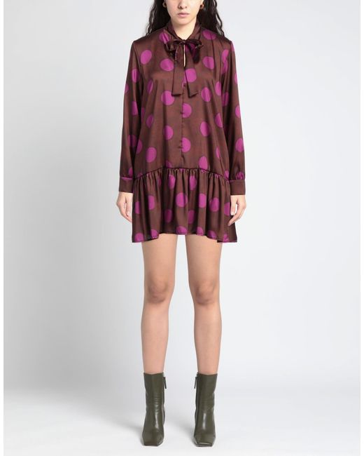 Souvenir Clubbing Purple Mini Dress