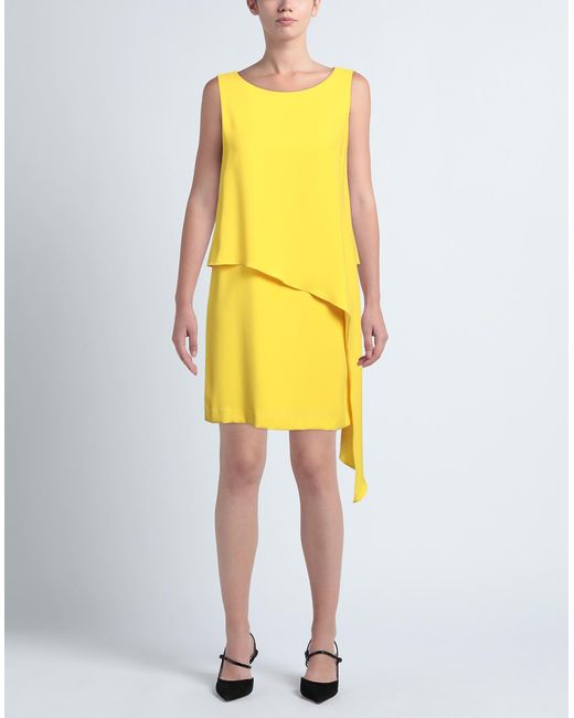 Hanita Yellow Mini Dress