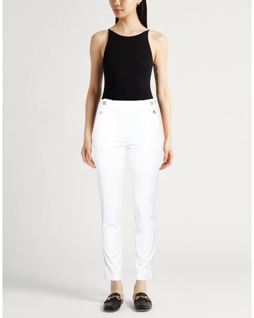 Liu Jo White Trouser