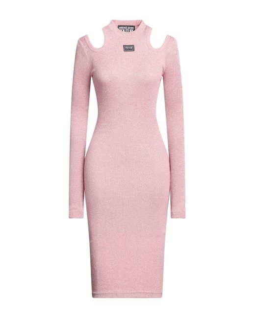 Versace Pink Midi Dress