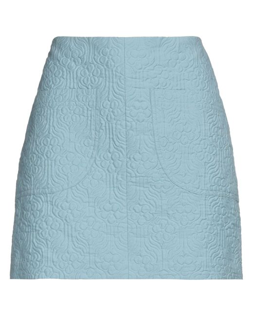 Rohe Blue Mini Skirt