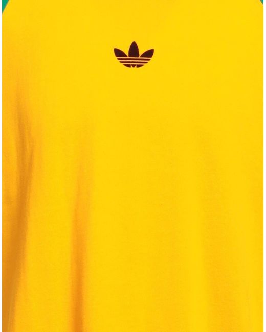Adidas Originals Yellow T-shirt for men