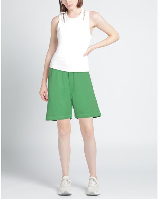 Nanushka Green Shorts & Bermuda Shorts