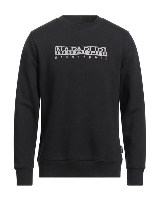 Napapijri Black Sweatshirt for men