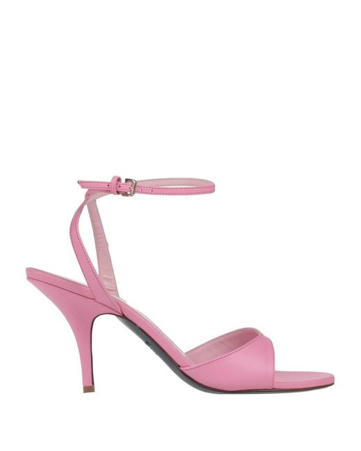 Patrizia Pepe Pink Sandals Leather