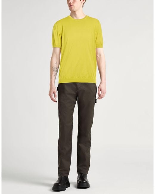 Pullover Drumohr de hombre de color Yellow
