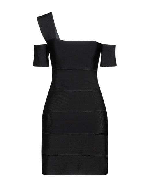 McQueen Black Mini Dress