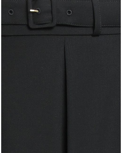 Patou Black Mini Skirt Virgin Wool, Elastane