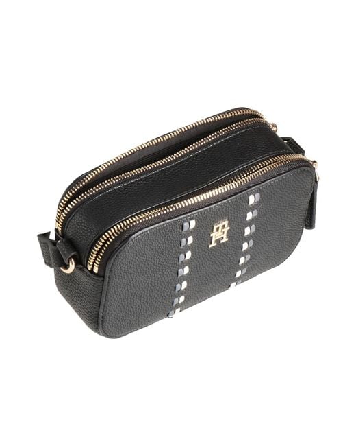 Tommy Hilfiger Black Cross-Body Bag Polyurethane