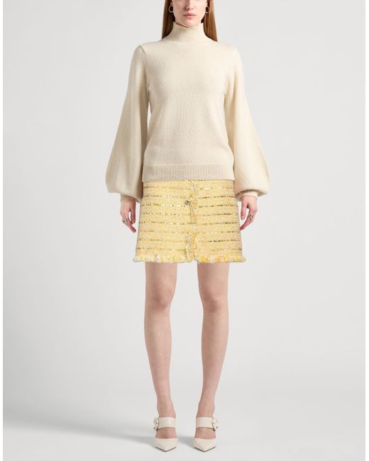 Minigonna di Giambattista Valli in Yellow