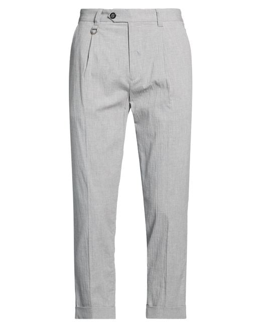 Paolo Pecora Gray Pants for men