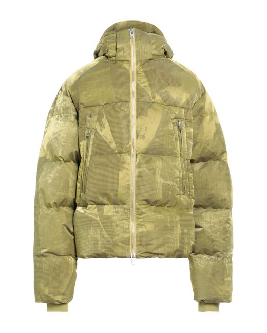 Y-3 Green Puffer for men