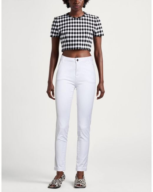 Fracomina White Trouser