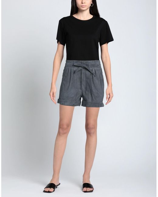 Isabel Marant Gray Shorts & Bermudashorts