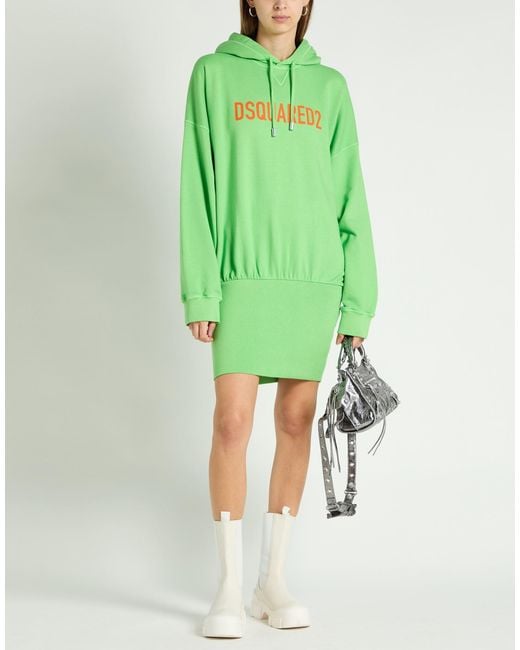 DSquared² Green Mini Dress