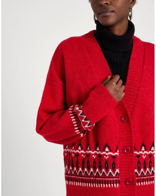 Silvian Heach Red Cardigan