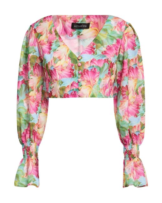 ACTUALEE Pink Tops