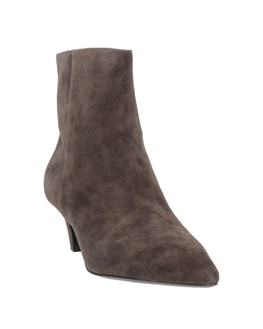 Ash Brown Ankle Boots