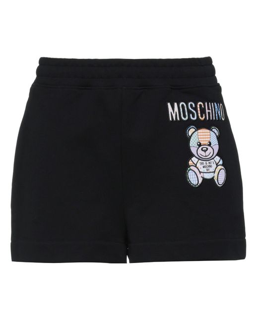 Moschino Black Shorts & Bermuda Shorts
