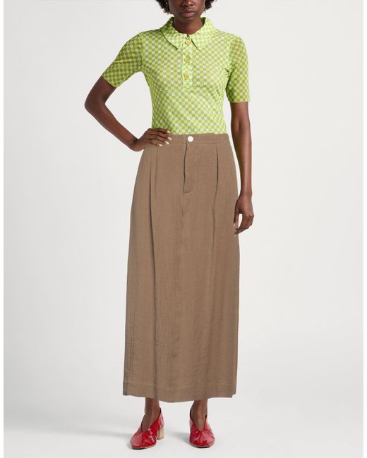 Gonna Lunga di Alysi in Brown