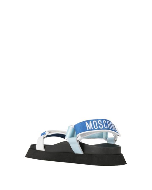 Moschino Blue Sandals for men