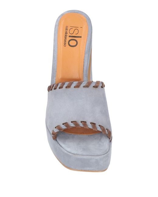 Islo Isabella Lorusso Gray Sandals