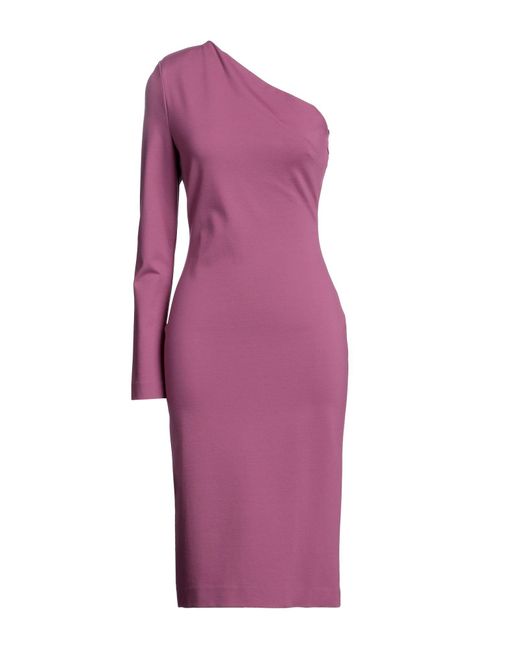 ..,merci Purple Midi Dress