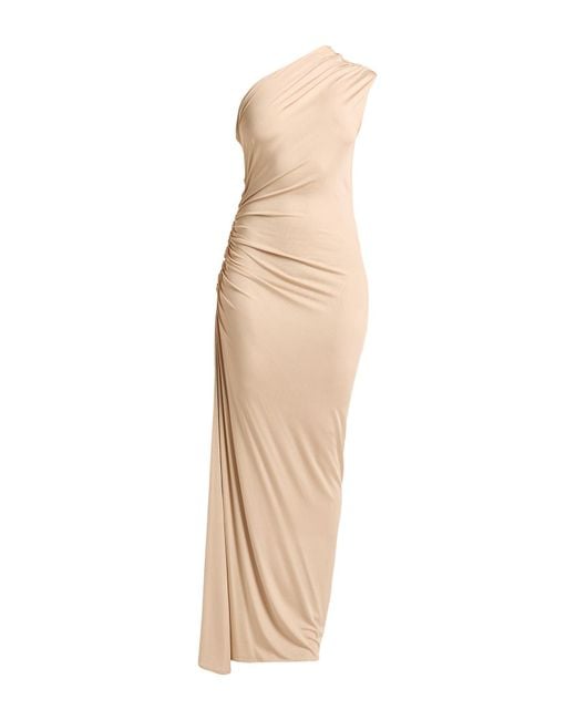 Atlein Natural Maxi-Kleid