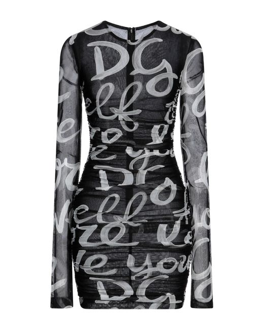 Minivestido Dolce & Gabbana de color Black