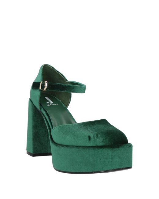 Jeannot Green Pumps