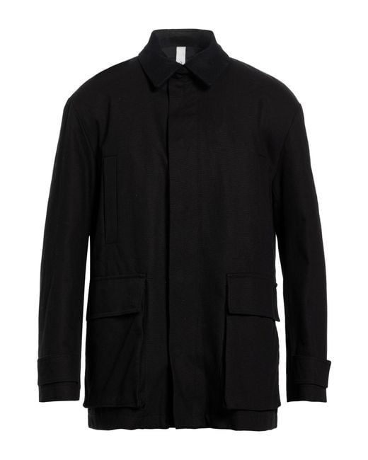 Hevò Black Jacket Cotton for men