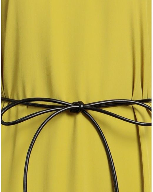 Liviana Conti Yellow Midi Dress