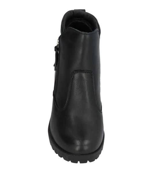 Igi&co Black Ankle Boots Leather