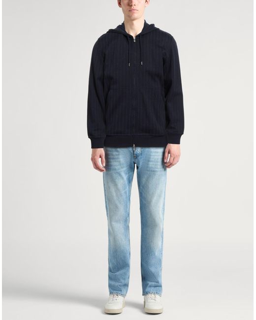 Brunello Cucinelli Blue Sweatshirt for men