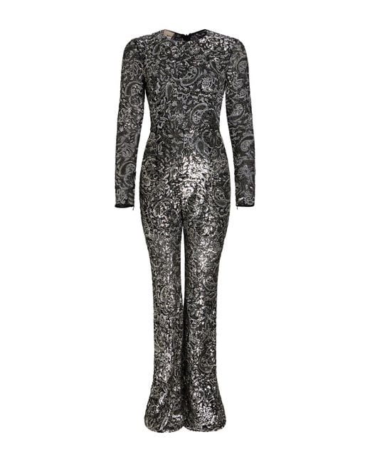 Michael Kors Black Jumpsuit Polyamide, Elastane