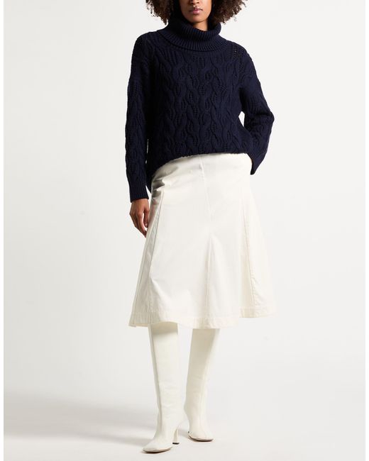 Alpha Studio Blue Turtleneck