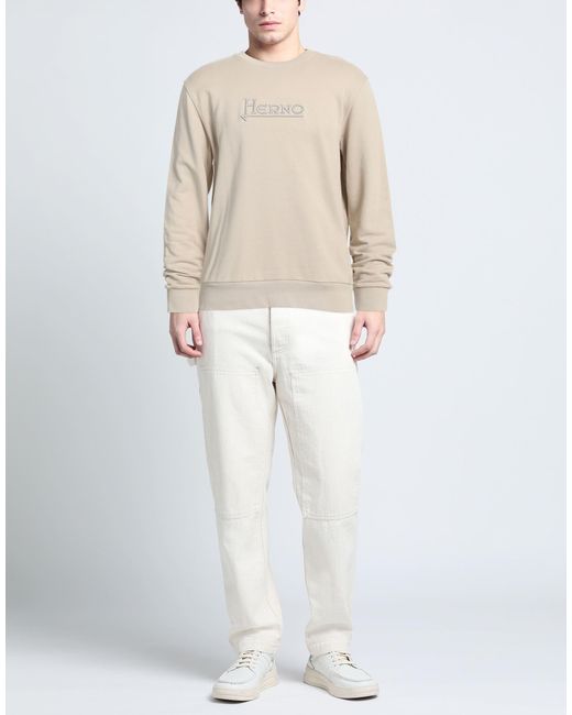 Herno Natural Sweatshirt for men