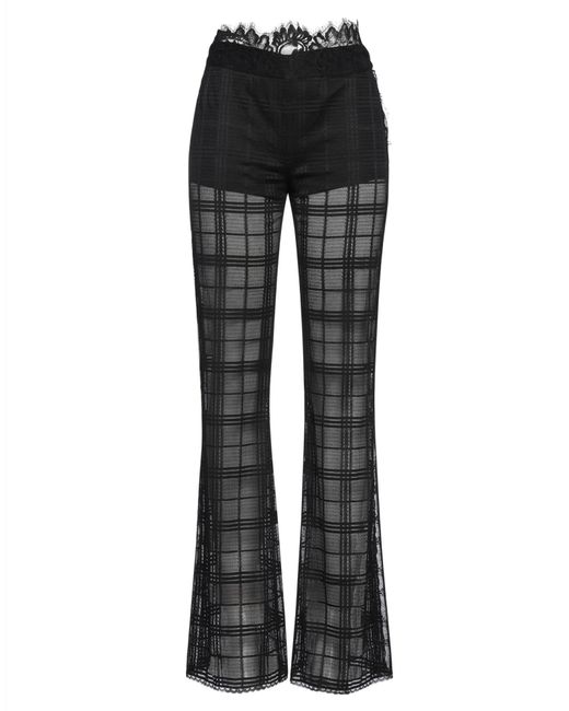 Alberta Ferretti Black Pants Polyester