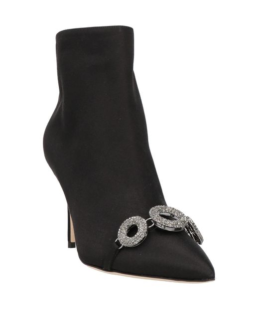 Manolo Blahnik Black Stiefelette