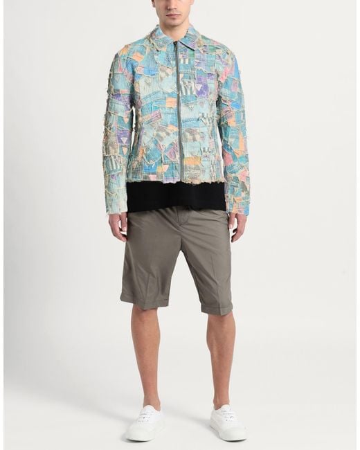 Guess Blue Denim Outerwear Cotton for men
