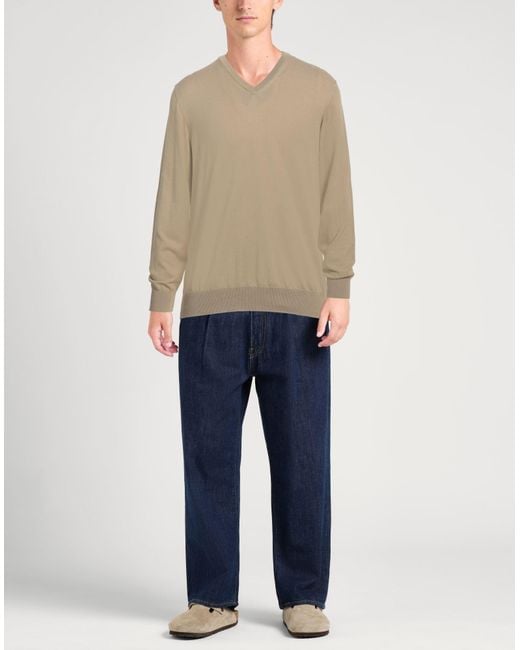 Alpha Studio Natural Sweater Cotton for men