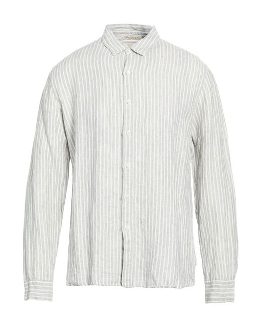 Crossley White Light Shirt Linen for men