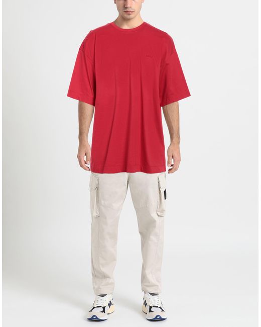 Juun.J Red T-shirt for men