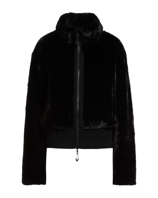 EA7 Black Shearling & Teddy